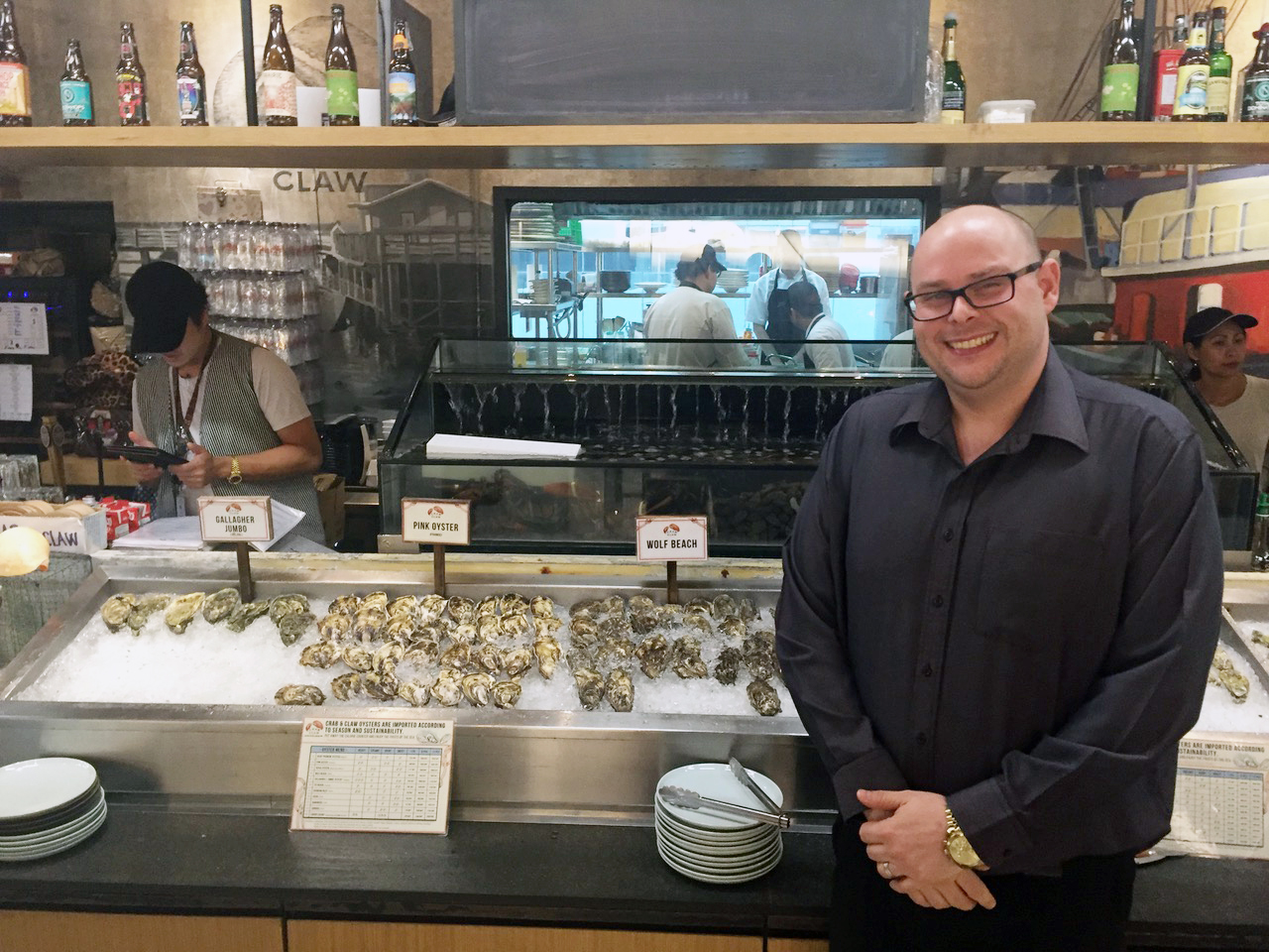 Crab n Claw in Bangkok Irish Premium Oysters